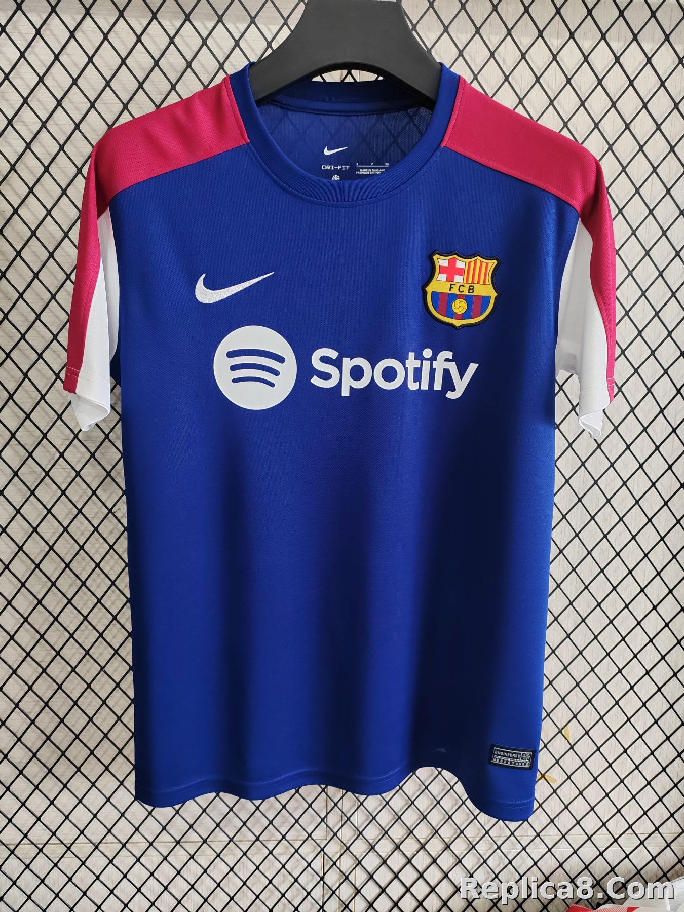 Barcelona Training Jersey Blue S-4 XL - detail