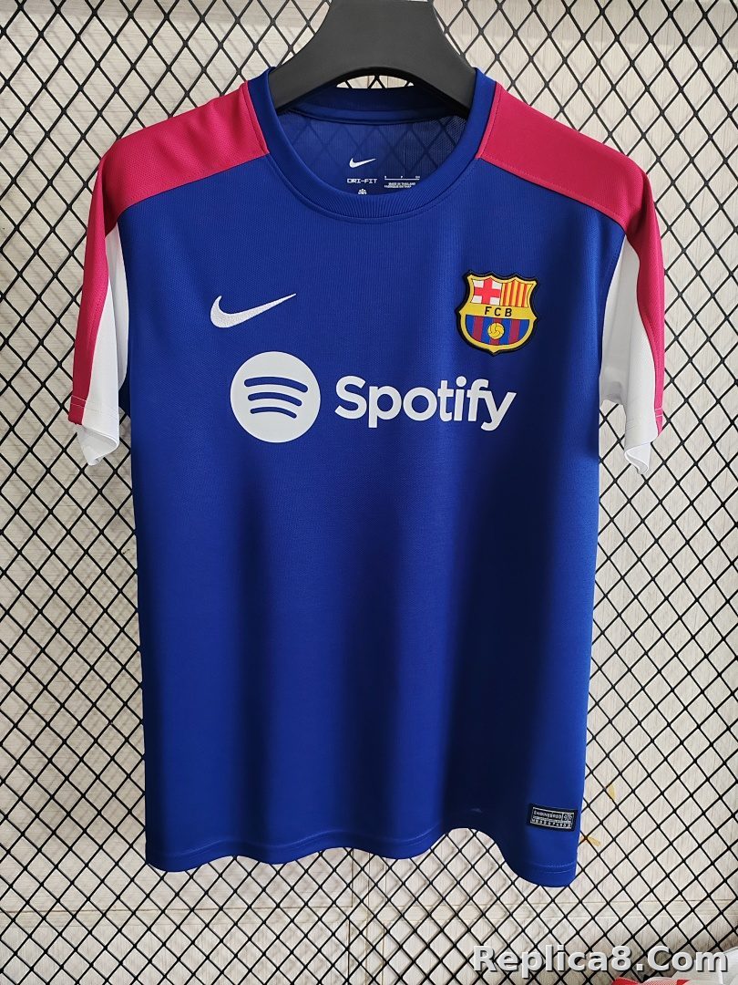 Barcelona Training Jersey Blue S-4 XL - detail