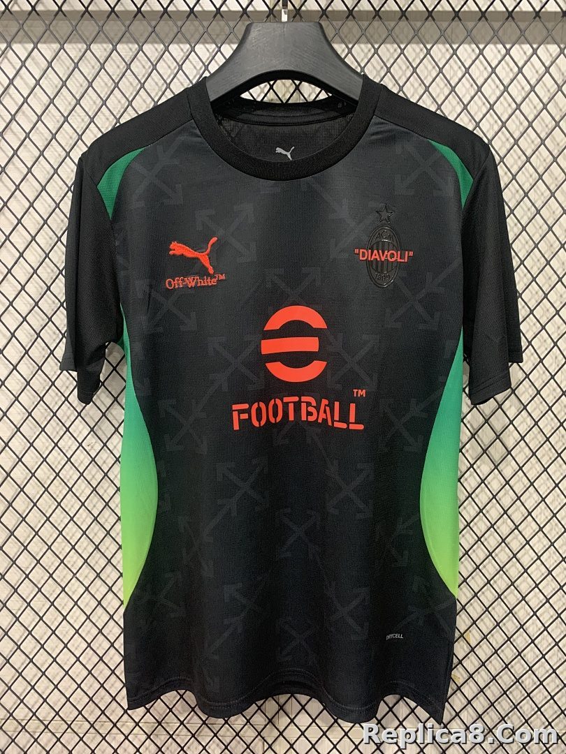 AC Milan Pre-match Jersey S-4 XL - detail