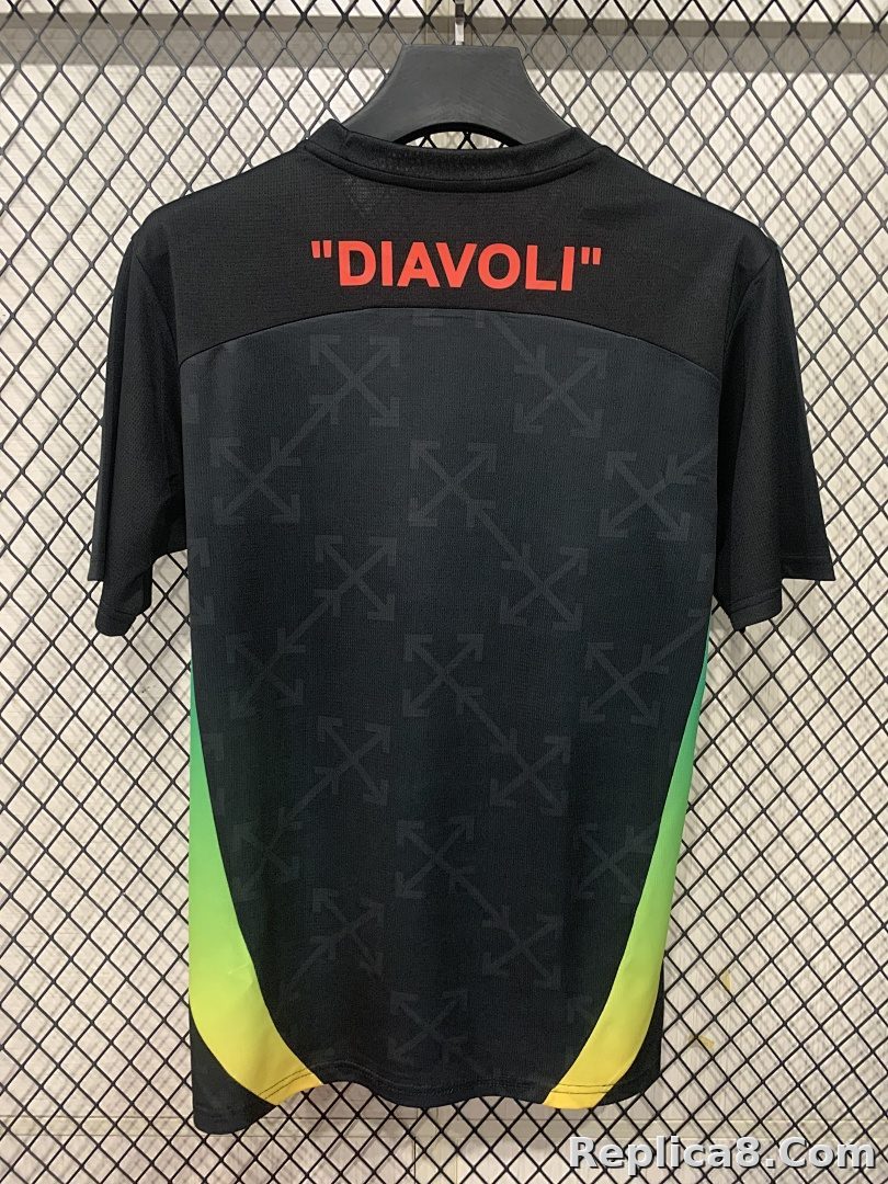 AC Milan Pre-match Jersey S-4 XL - detail