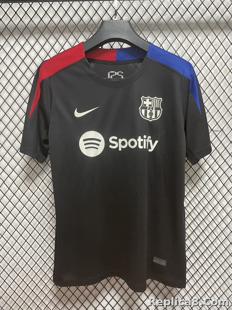 Barcelona Training Jersey Black S-4 XL - detail