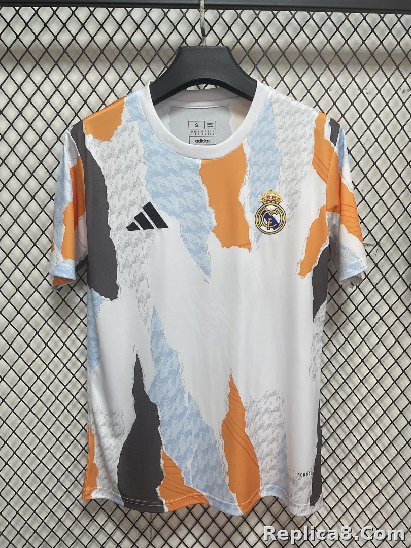 Real Madrid Pre-match Jersey S-4 XL - detail