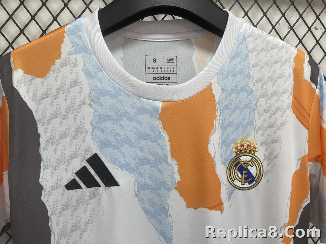 Real Madrid Pre-match Jersey S-4 XL - detail