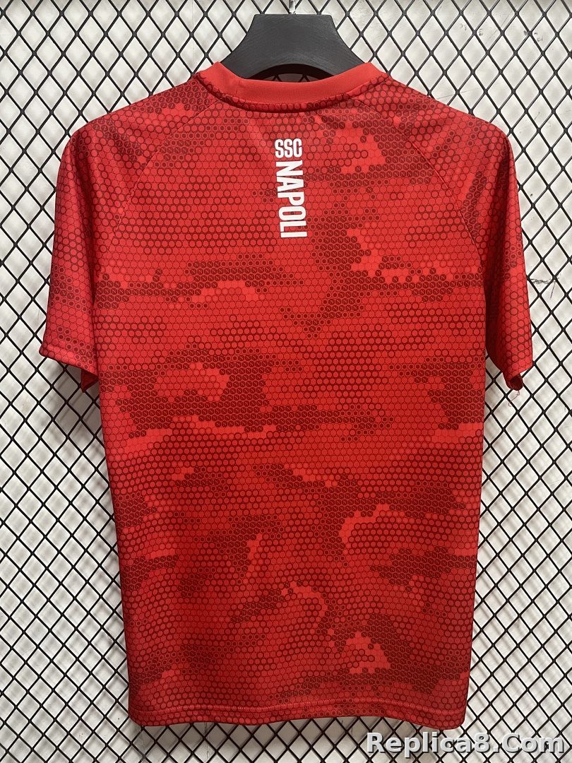Napoli Training Jersey Red S-4 XL