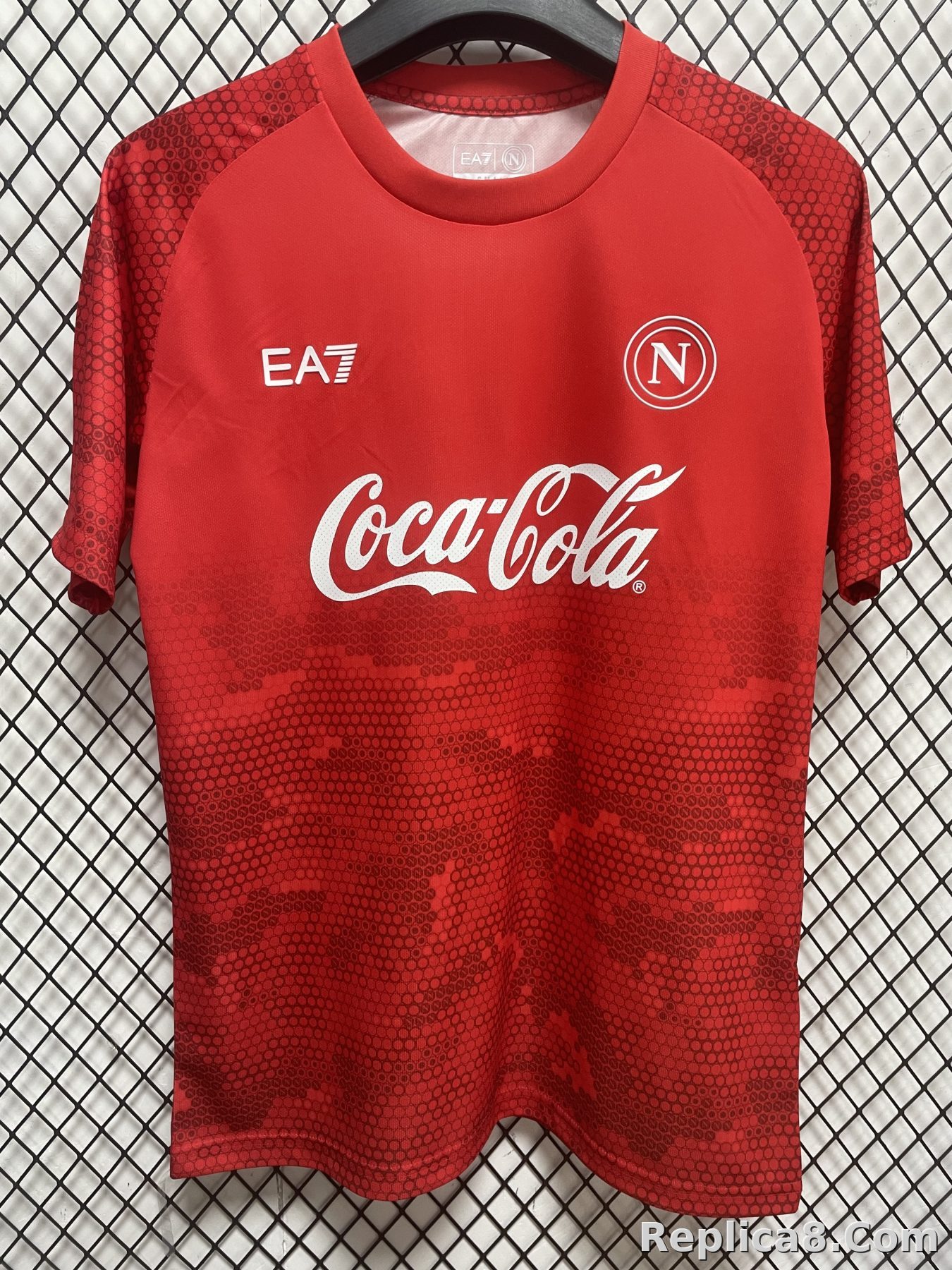 Napoli Training Jersey Red S-4 XL - detail