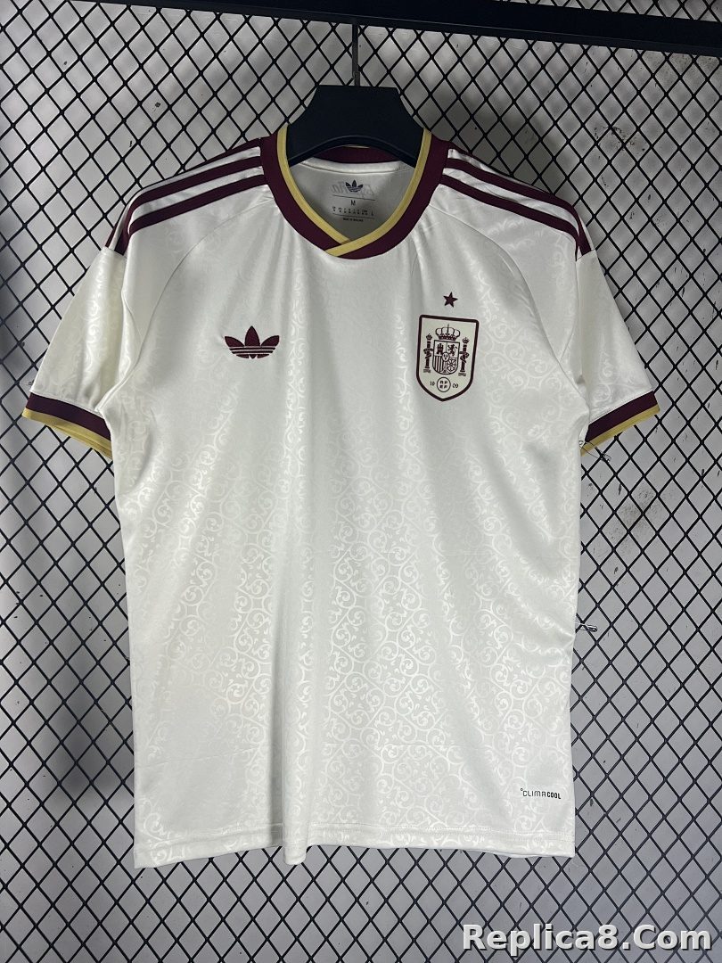 White Spain Away Jersey