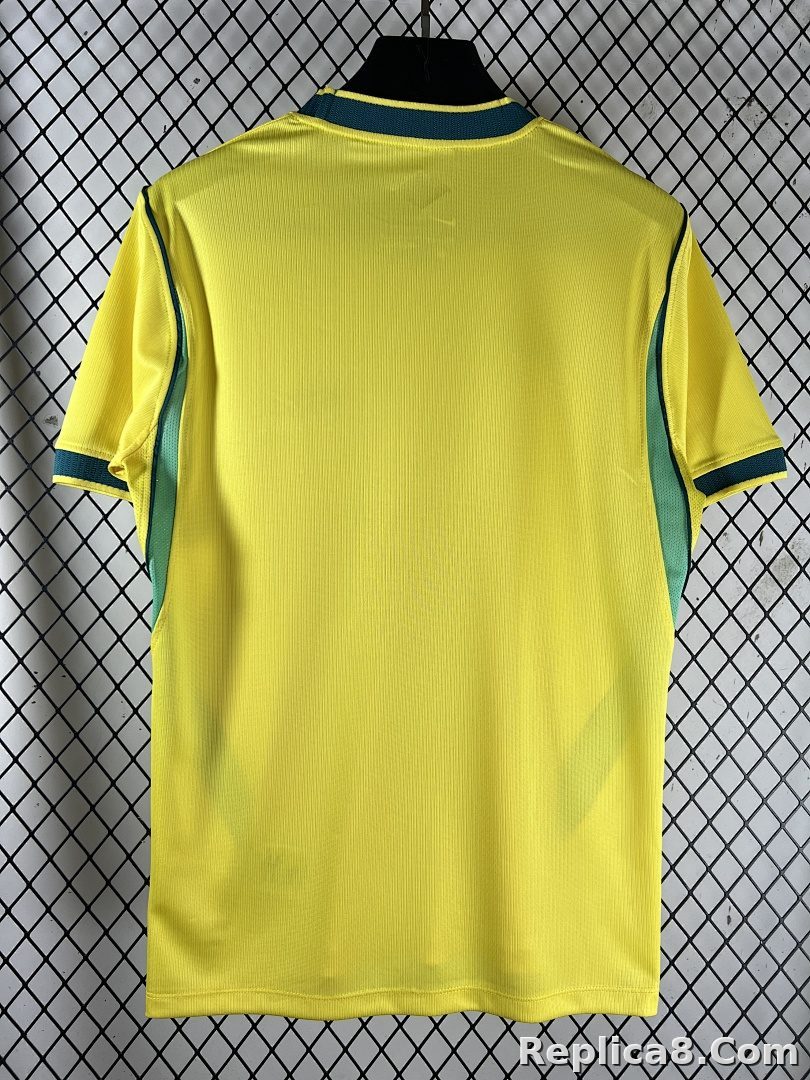 Yellow Brazil Home Jersey - detail