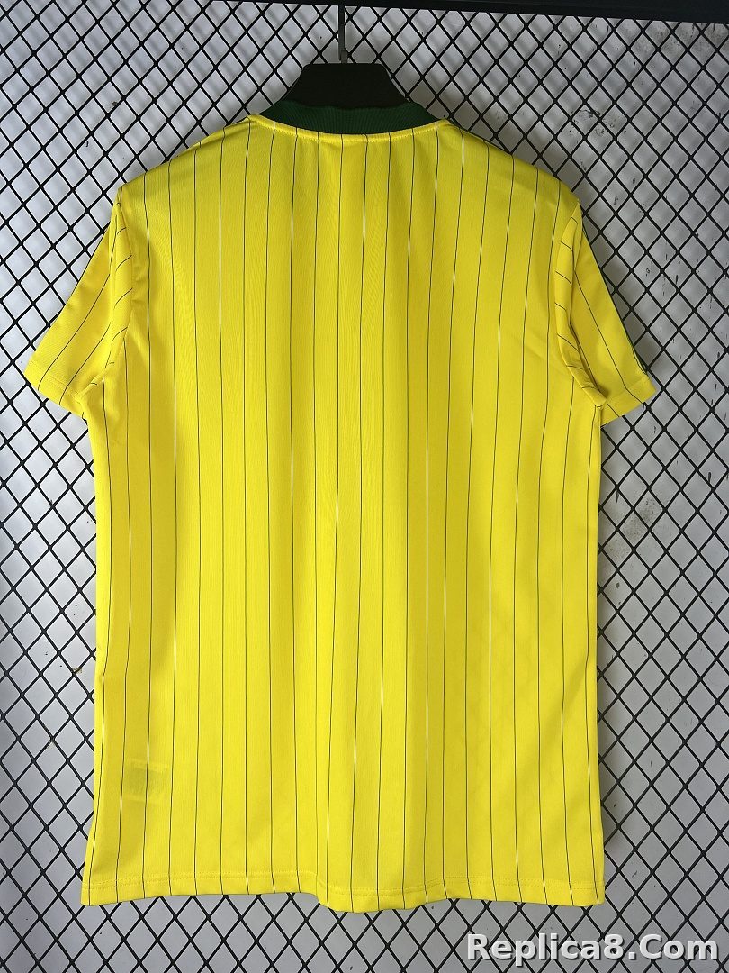 Yellow Brazil Retro