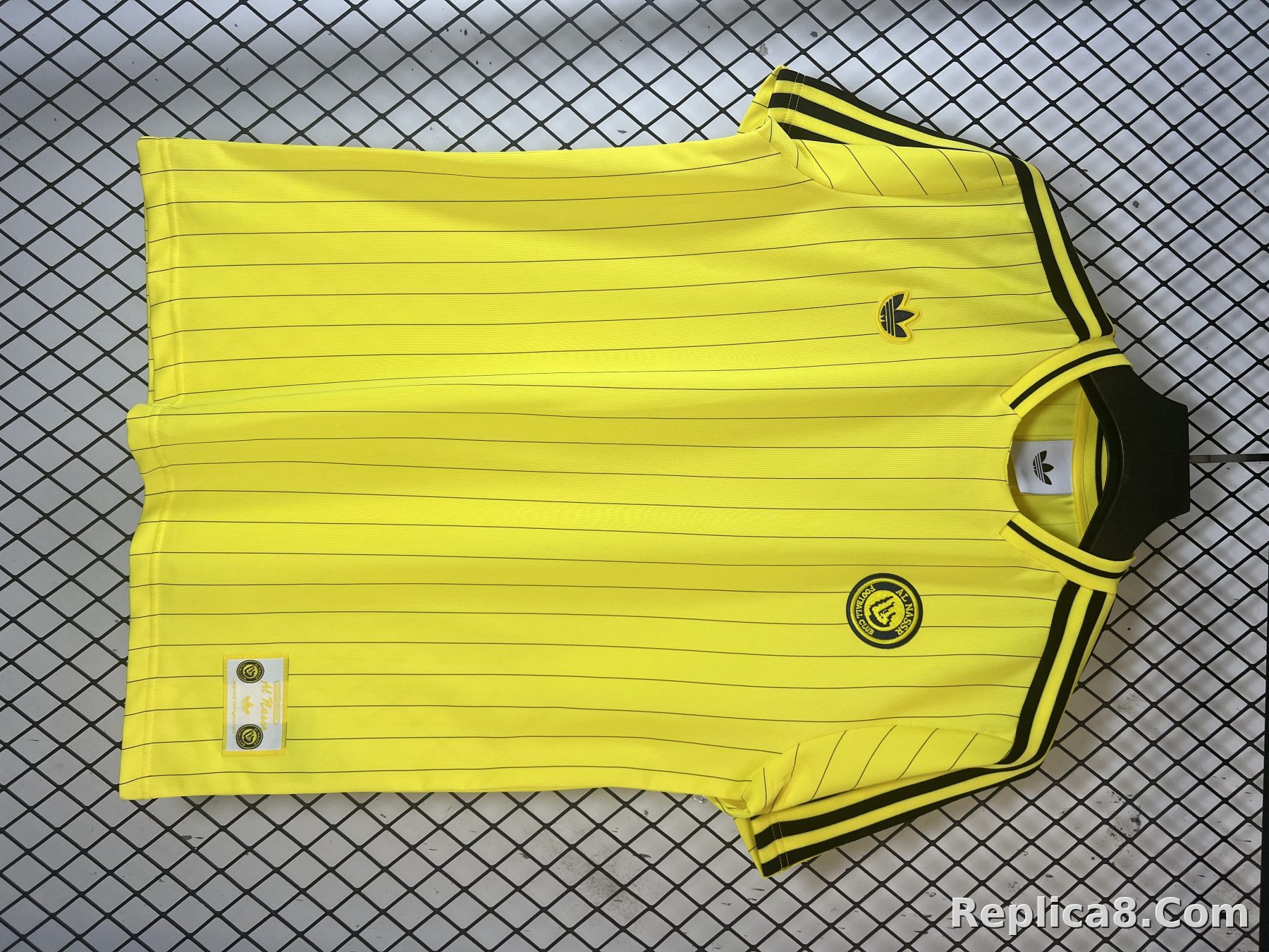 Yellow Al Nassr Retro - detail