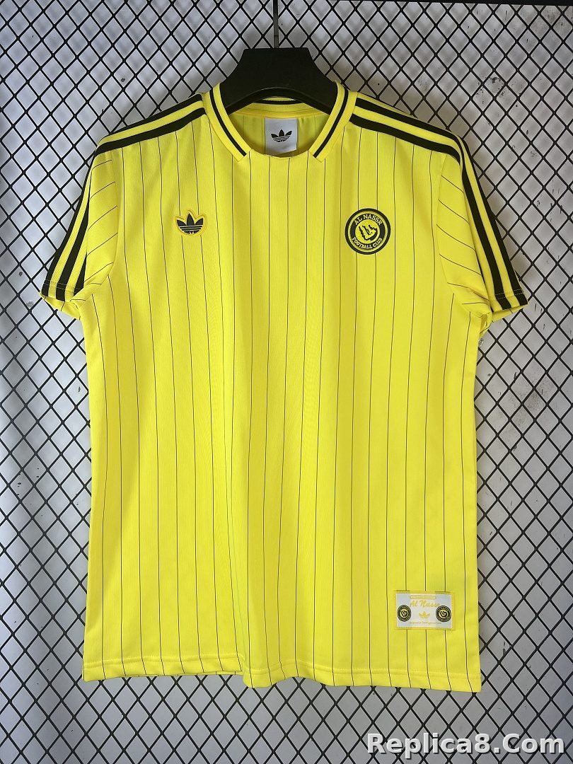 Yellow Al Nassr Retro - detail