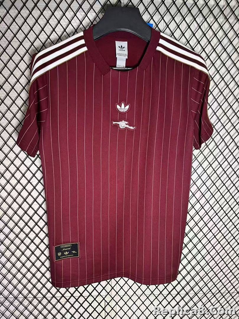 Arsenal Retro版 T-Shirt 枣Red S到4 x L