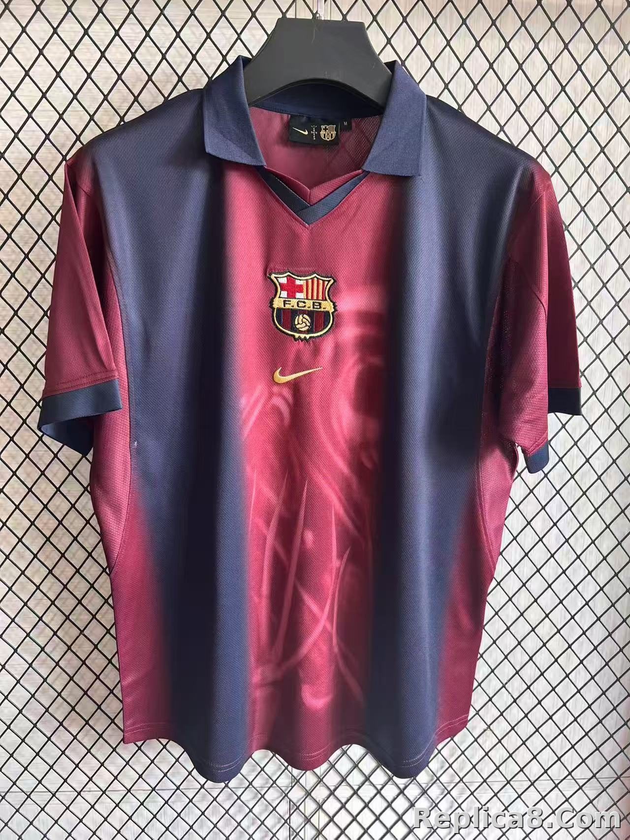 Barcelona 0001 Retro联名 Commemorative Edition s-4 xl