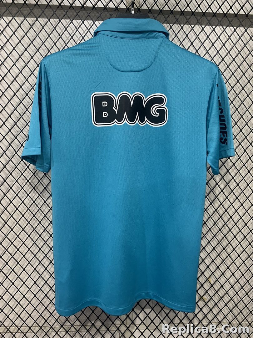 Retro Santos Second Away Jersey Blues-4 xl