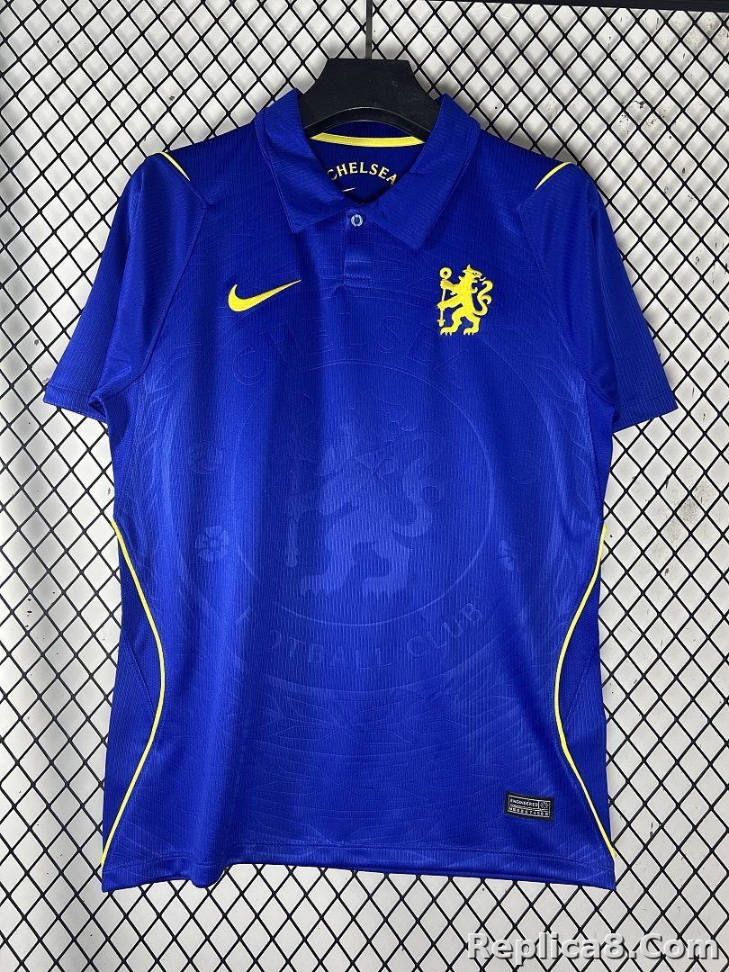 Iridescent Blue Chelsea Home Jersey - detail