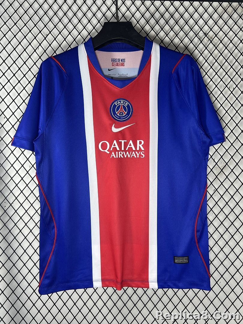 Royal Blue Paris Saint-Germain Home Jersey - detail