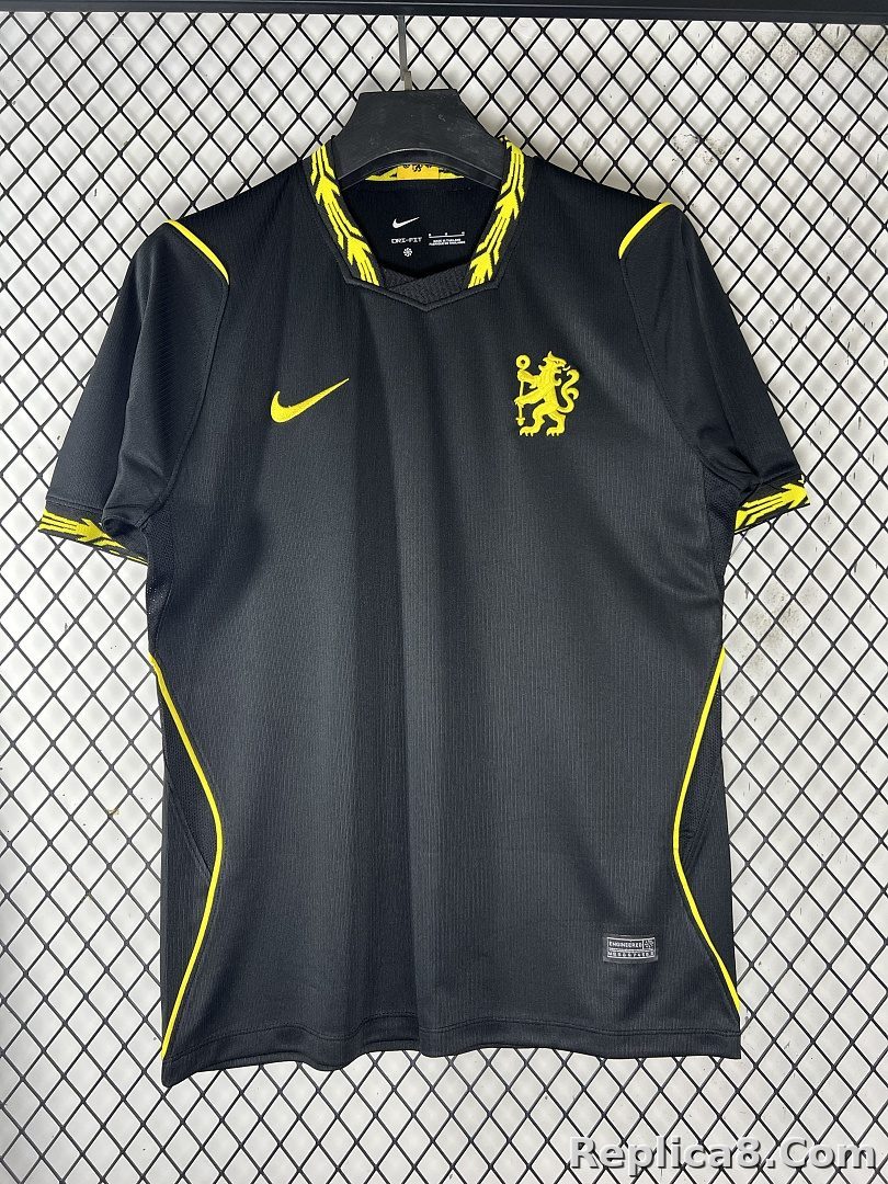 Black Chelsea Home Jersey - detail