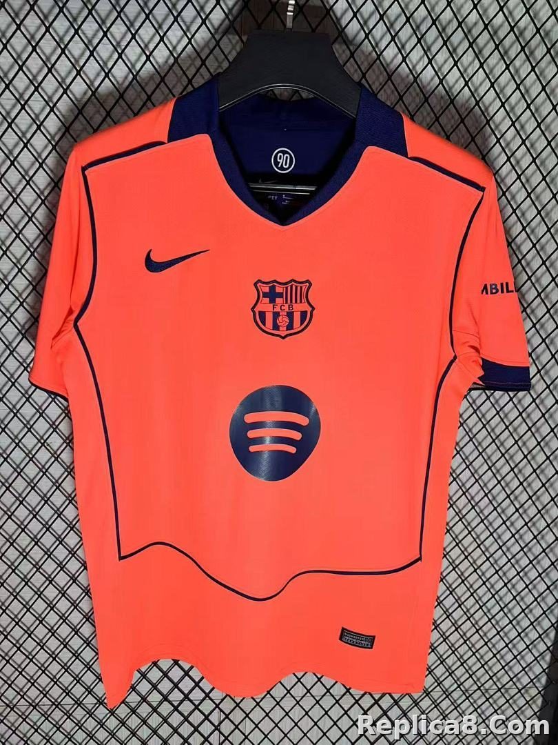 Barcelona Second Away Jersey S-4 XL - detail