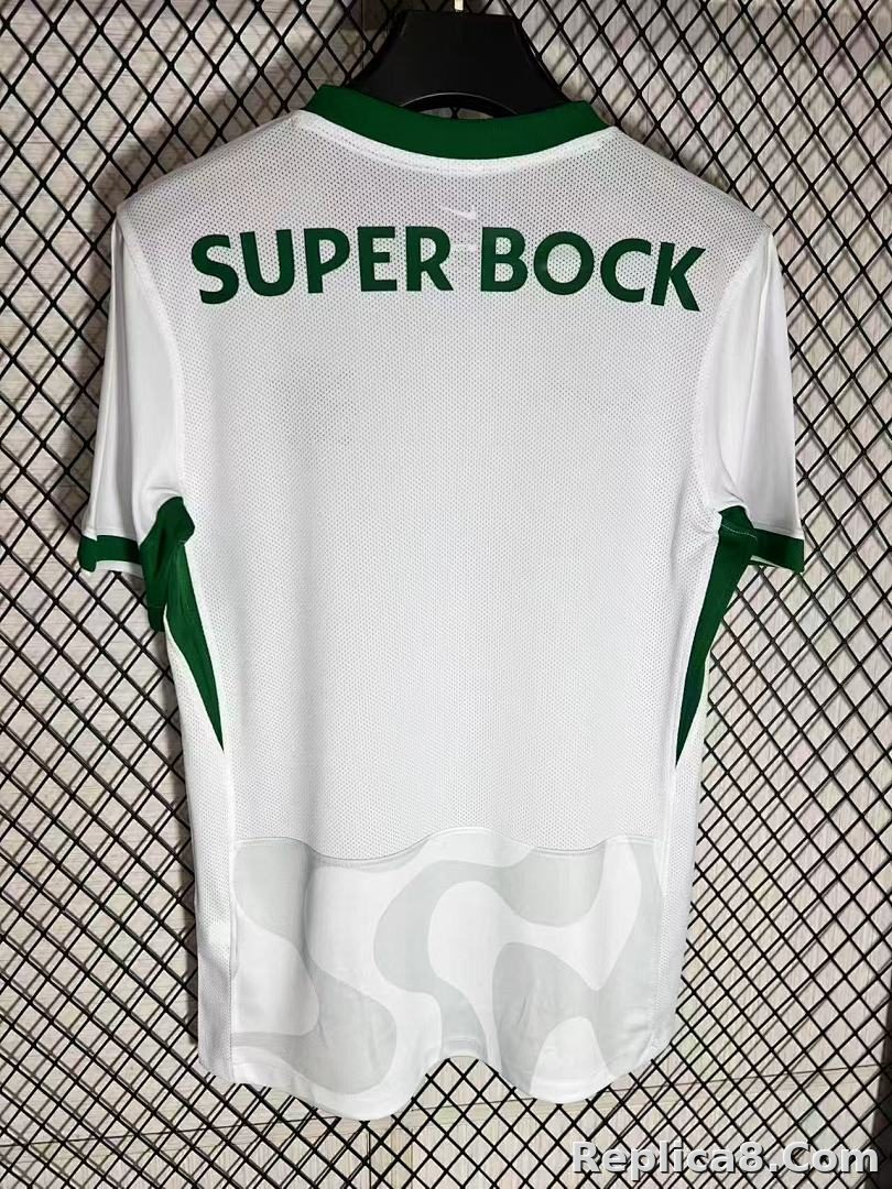 Sporting Lisbon Away Jersey Jerseys到4 x L