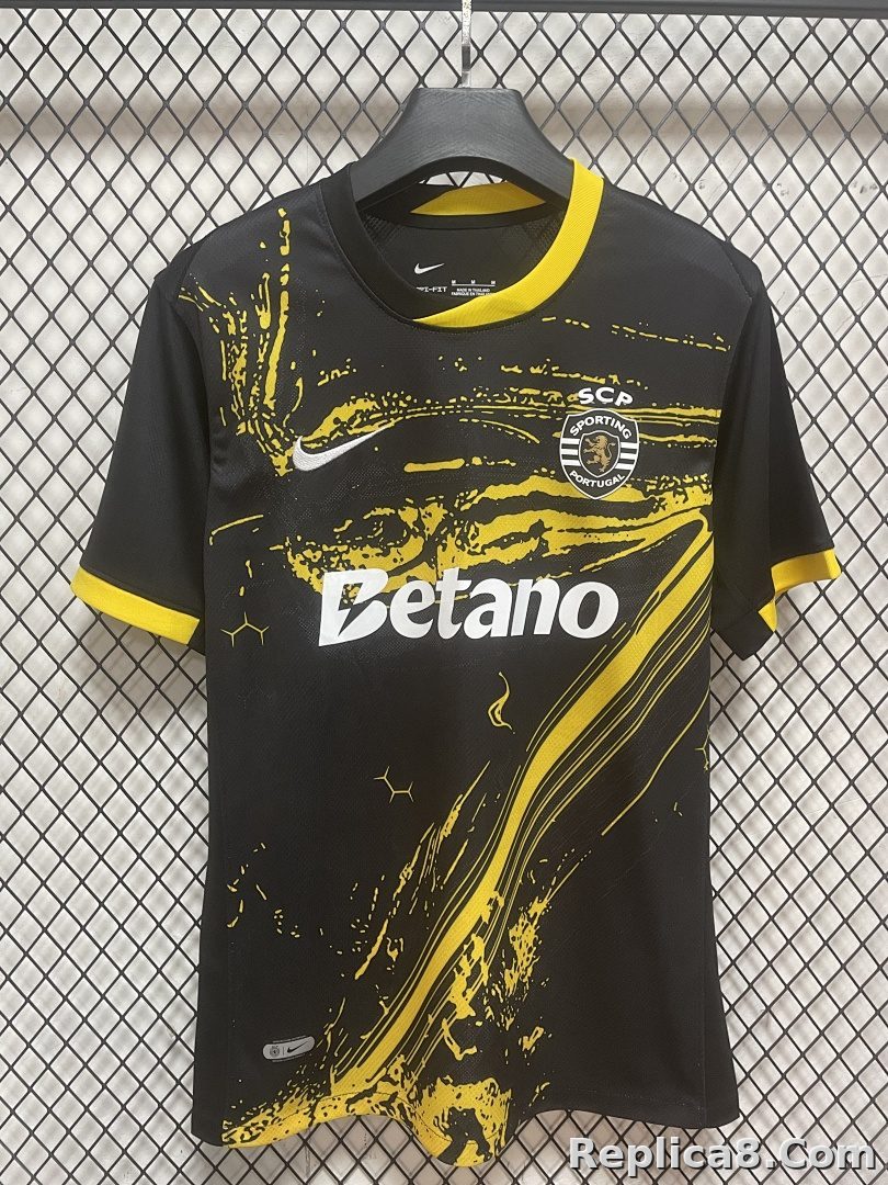 Sporting Lisbon 3 Away Jersey S-4 XL - detail