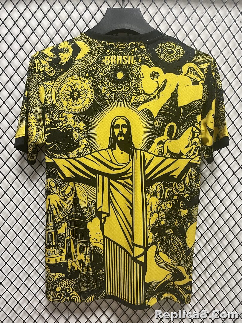 Brazil Jesus Yellow Gold Edition S-4 XL - detail