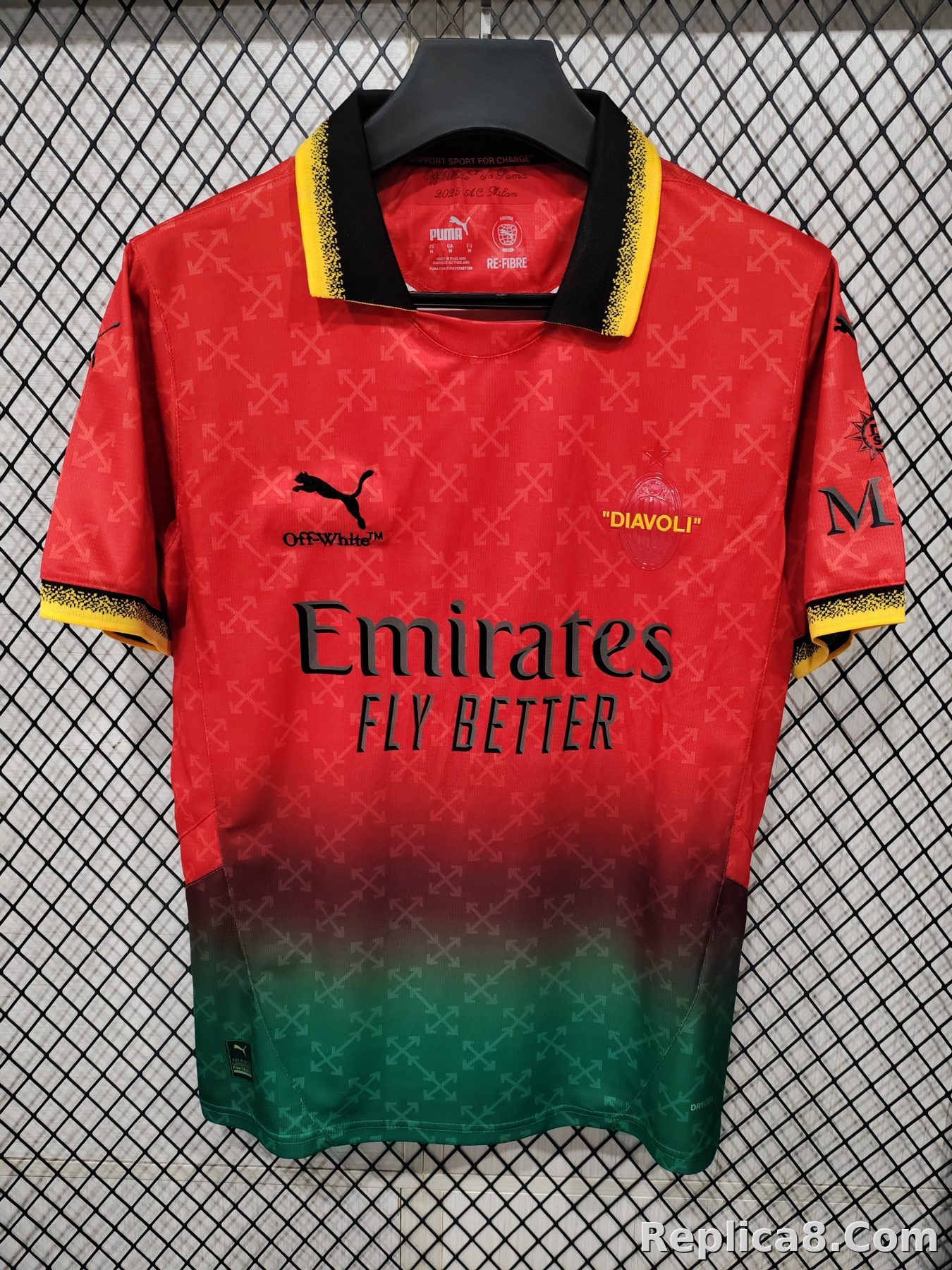 AC Milan Collab Red S-4 XL - detail