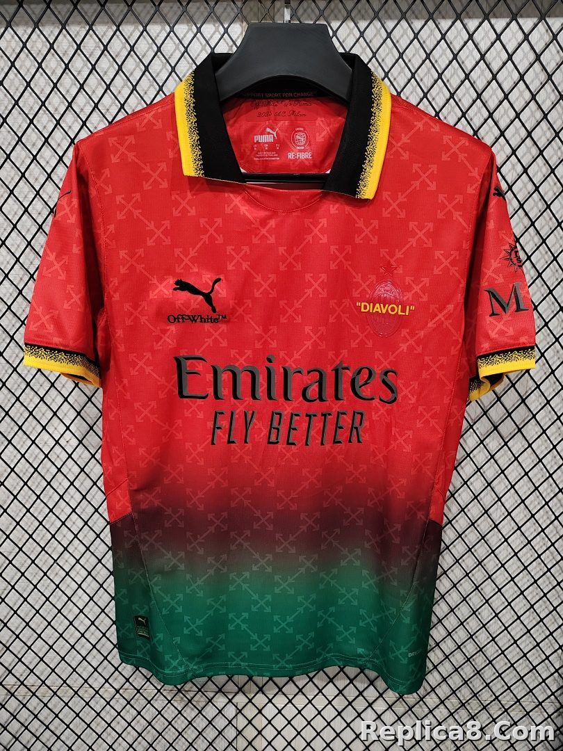 AC Milan Collab Red S-4 XL - detail