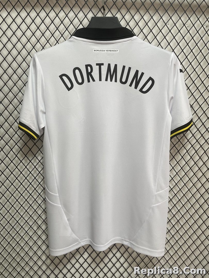 Borussia Dortmund 2 Away Jersey White S-4 XL