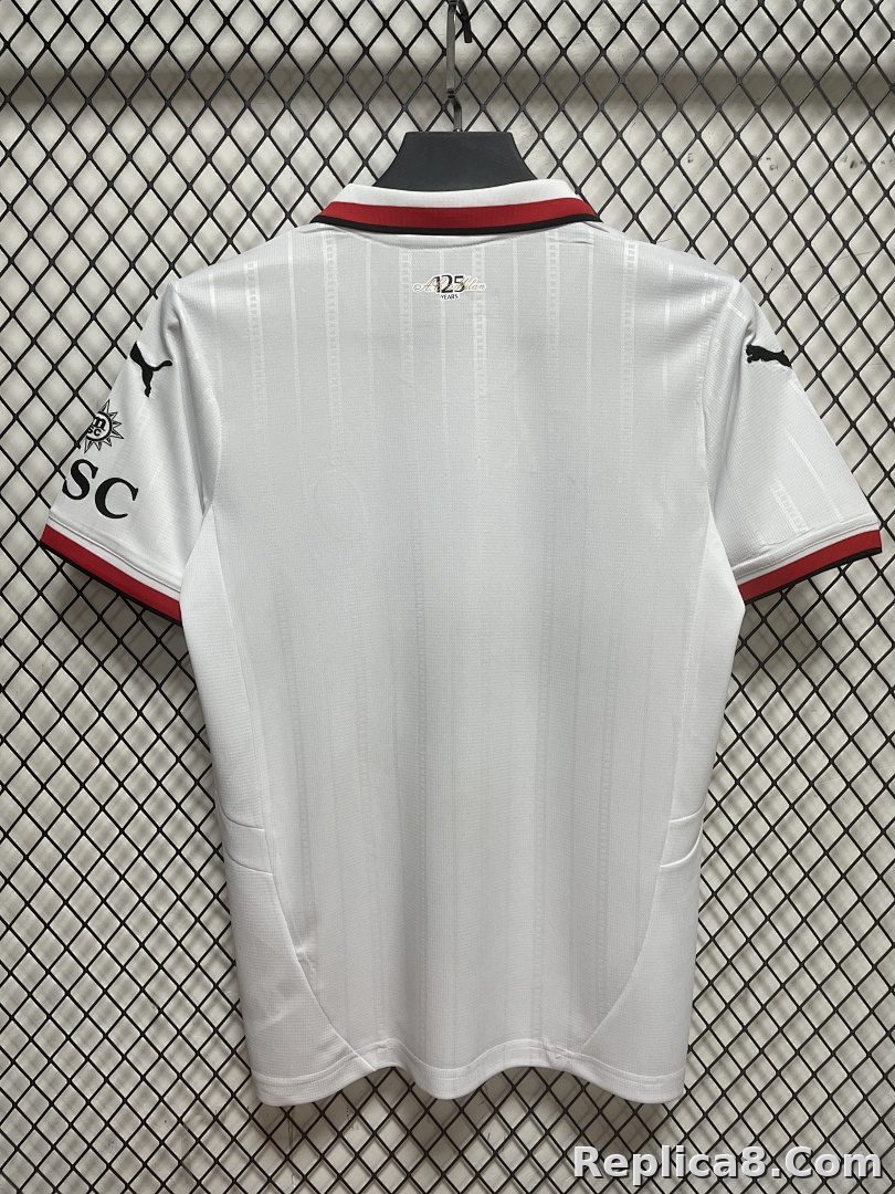 AC Milan Away Jersey White S-4 XL