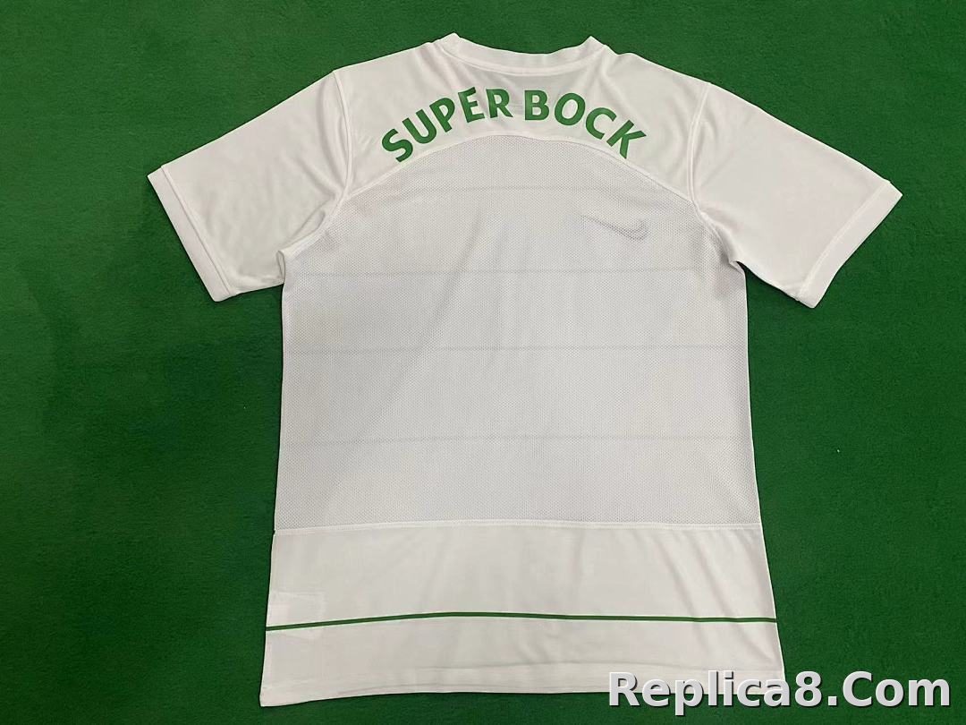 Sporting Lisbon Away Jersey White S-2 X