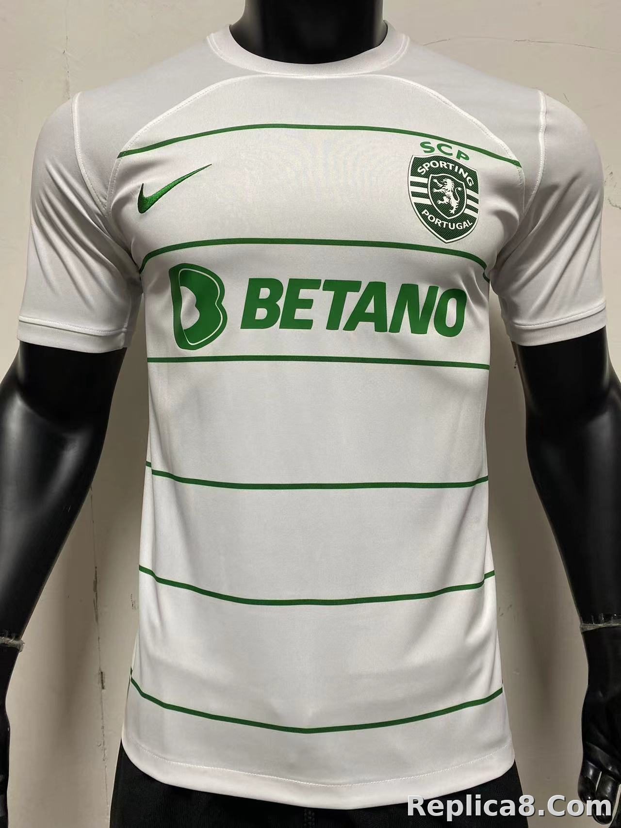 Sporting Lisbon Away Jersey White S-2 X - detail