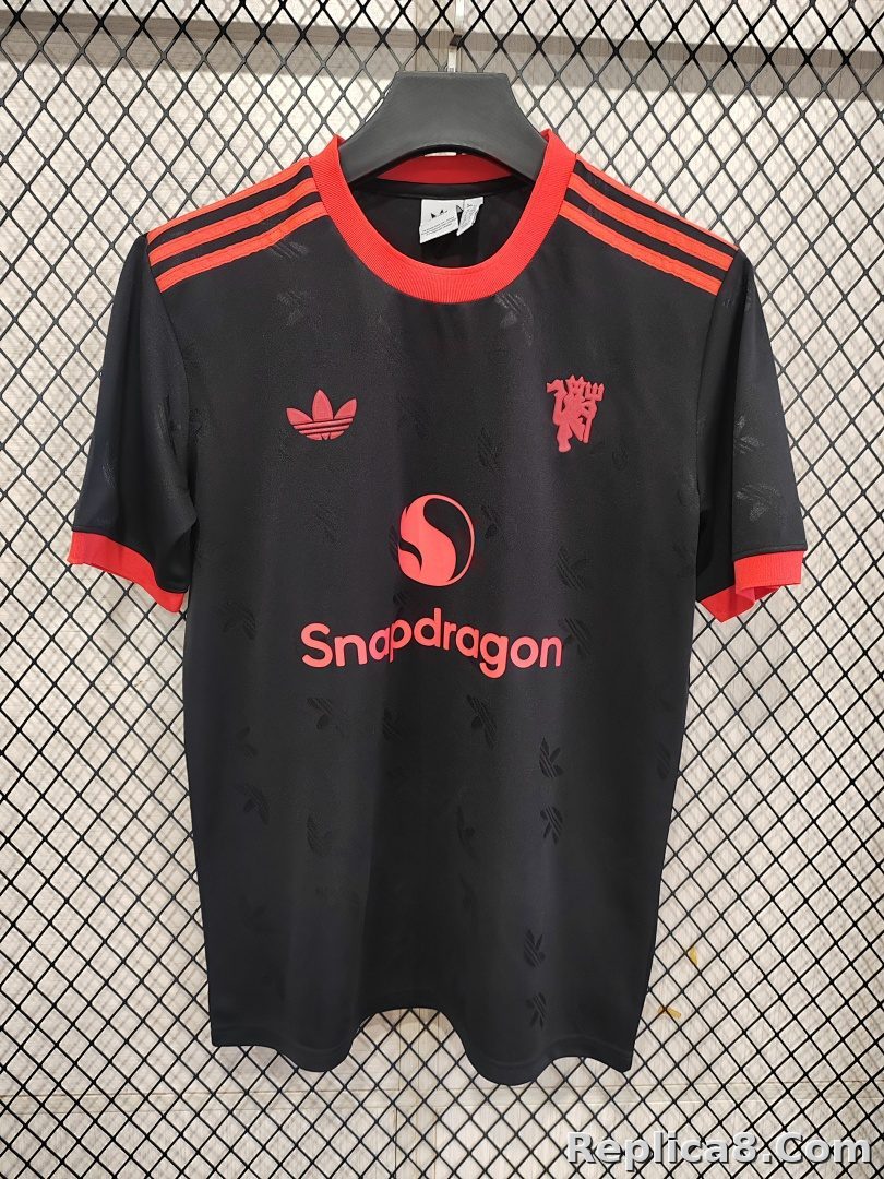 Manchester United Special Black Jacquard S-4 XL - detail