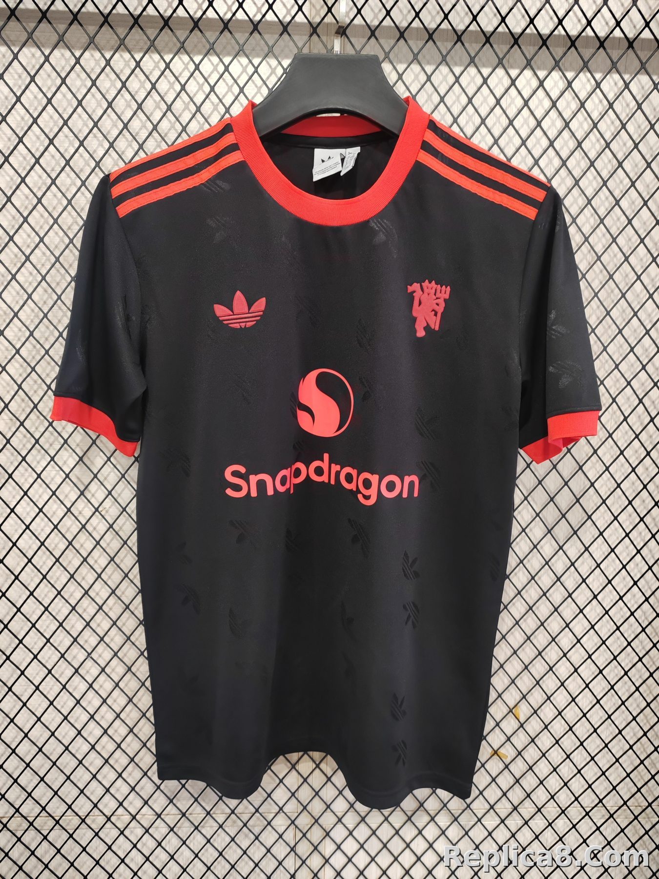 Manchester United Special Black Jacquard S-4 XL - detail