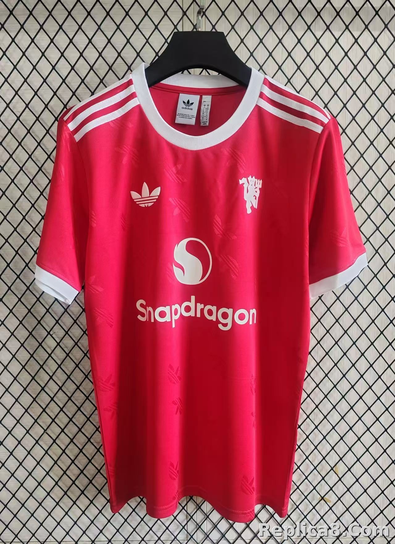 Manchester United Special Edition Red Jacquard S-4 XL - detail