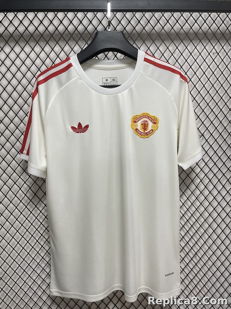 Manchester United T White Special Edition S-4 XL - detail