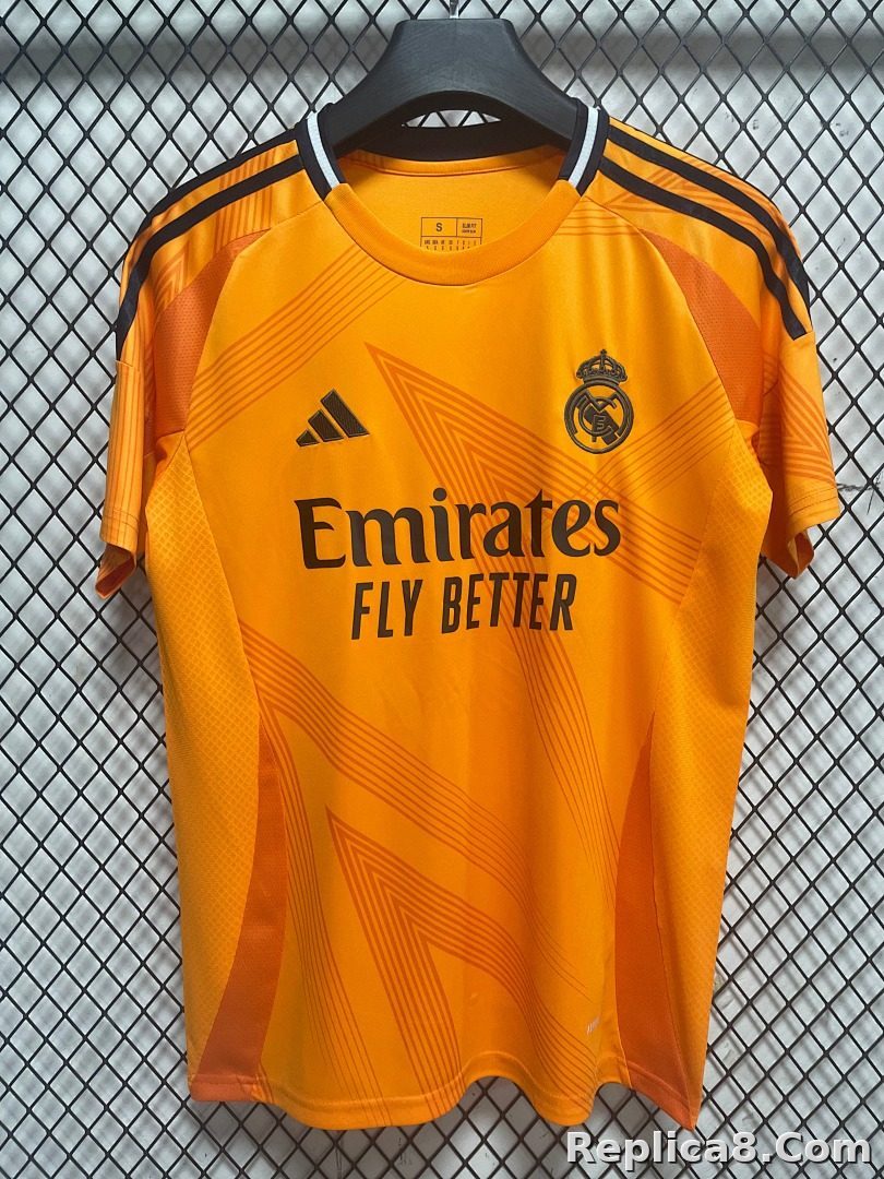 Real Madrid Away Jersey Yellow S-4 XL - detail